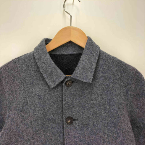 アクアスキュータム AQUASCUTUM リバーシブル ウールブルゾン レディース